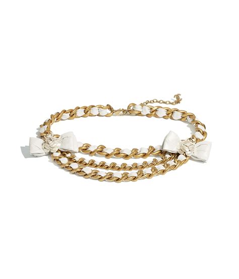 cintura catena oro chanel|Cinture — Moda .